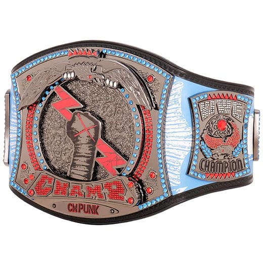 cm punk wwe belt